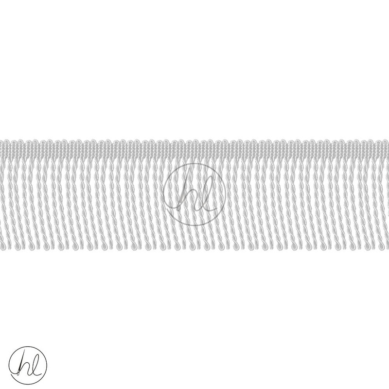 FRINGE WHITE 51 PER M