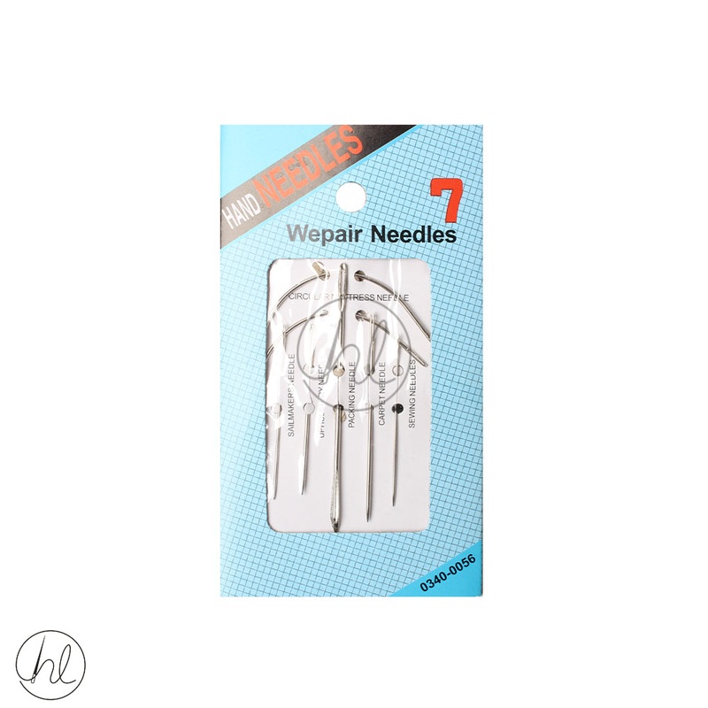 HAND NEEDLES KIT 7PCE