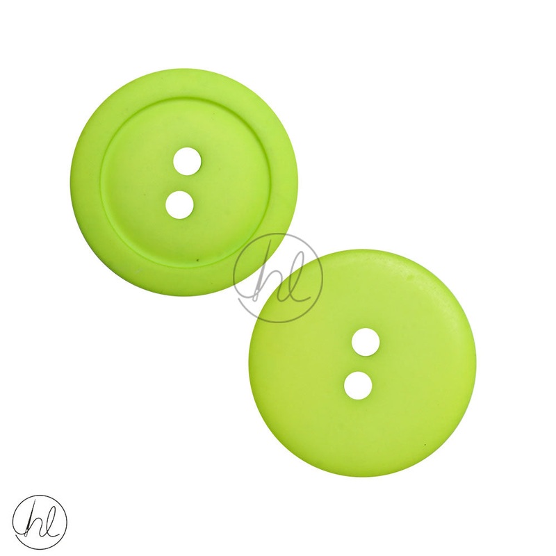 PLAIN BUTTONS LIME 23MM D4956