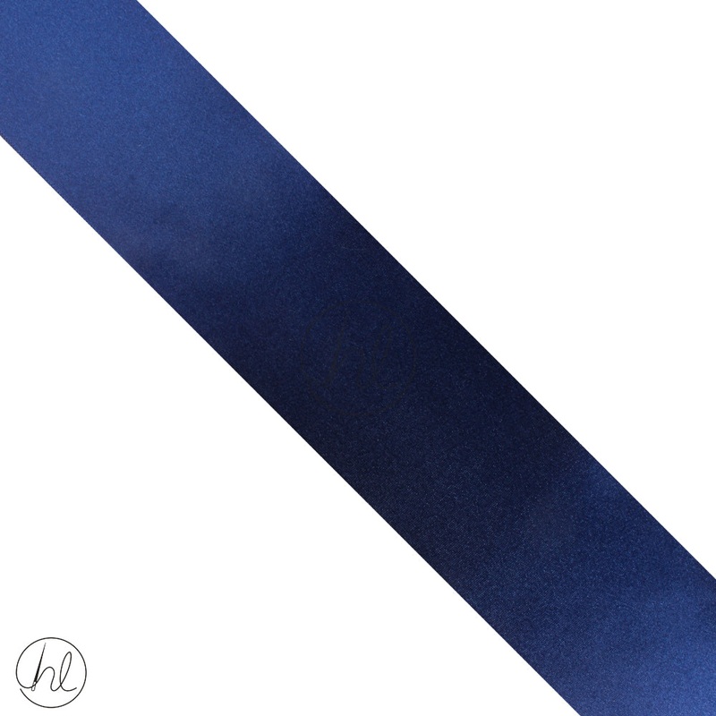 SATIN RIBBON ROLL NAVY 50MMx20M 10
