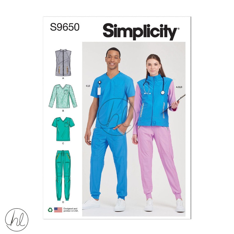 SIMPLICITY PATTERN S9650