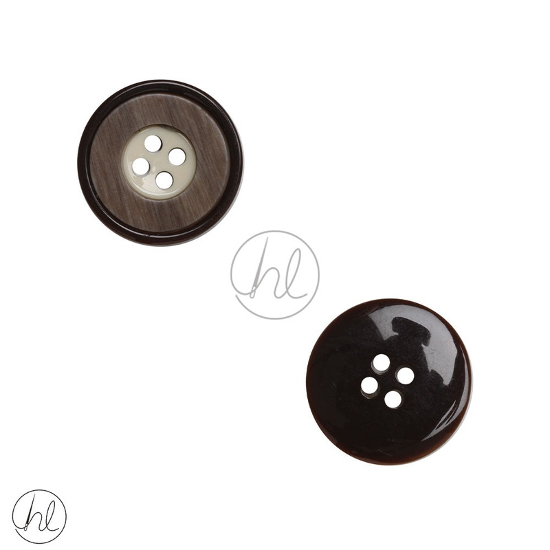 SUIT BUTTONS BROWN 21MM 44136-34