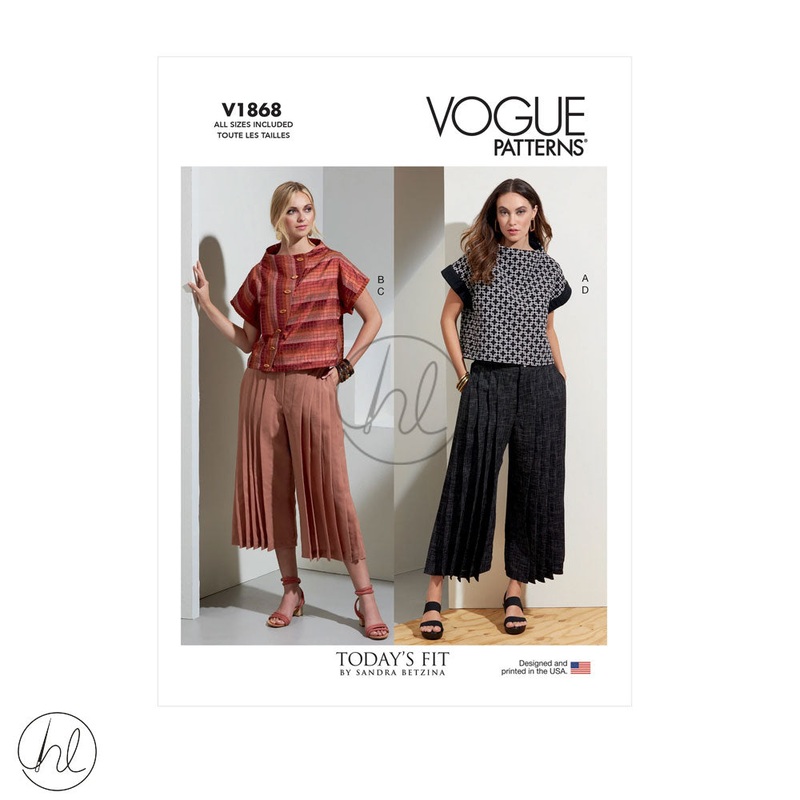VOGUE PATTERN V1868