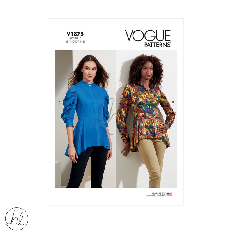 VOGUE PATTERN V1875