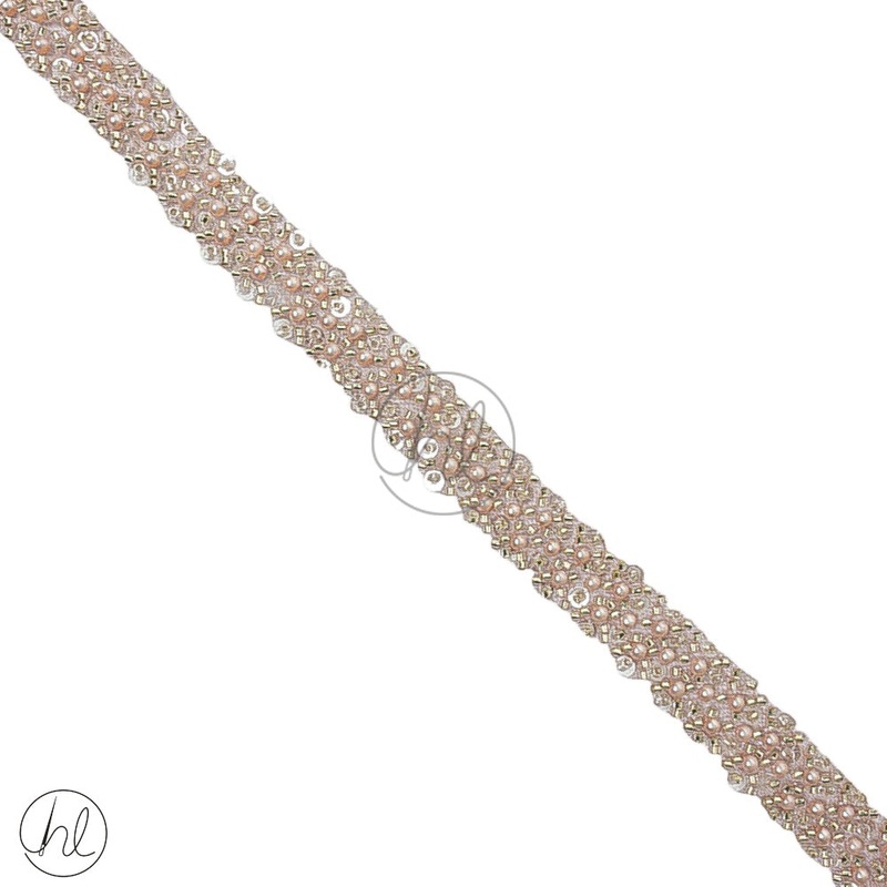 Braid fancy   2cm Dusty Pink