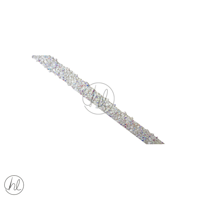 Braid Fancy Iron On White Free