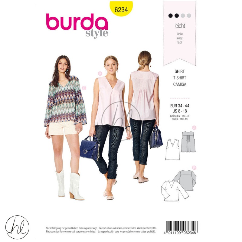 BURDA PATTERN 6234