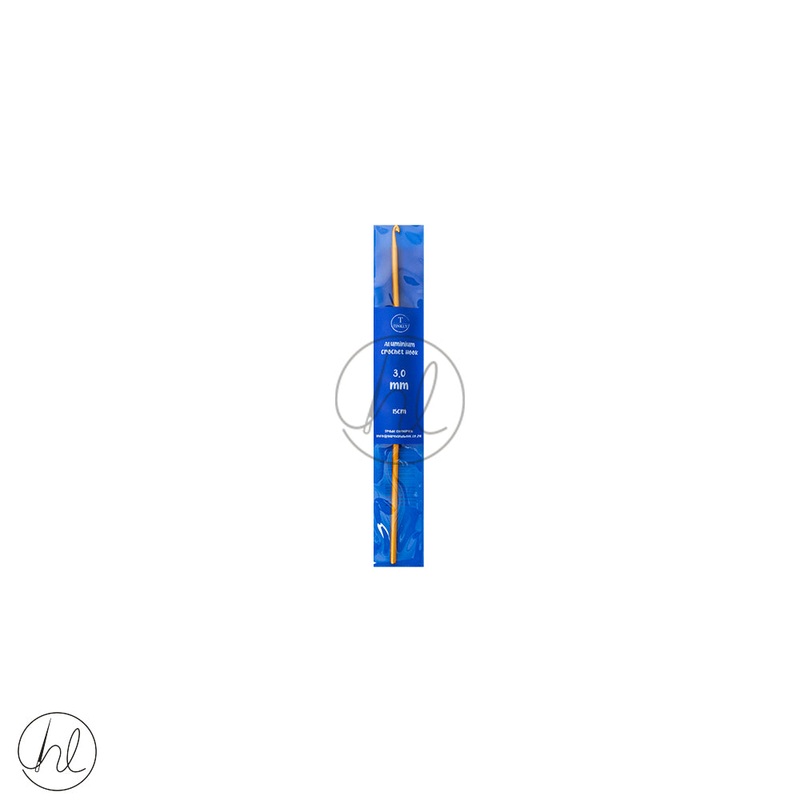Crochet Hook Anodised Aluminium 3m