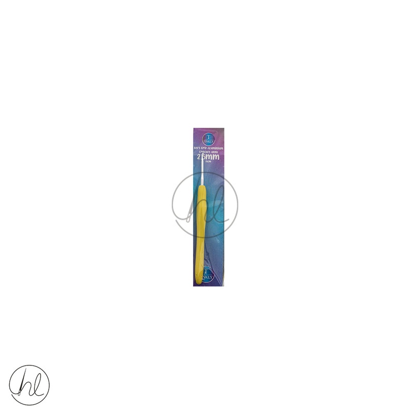 Crochet Hook Soft Grip Aluminium 2.5m