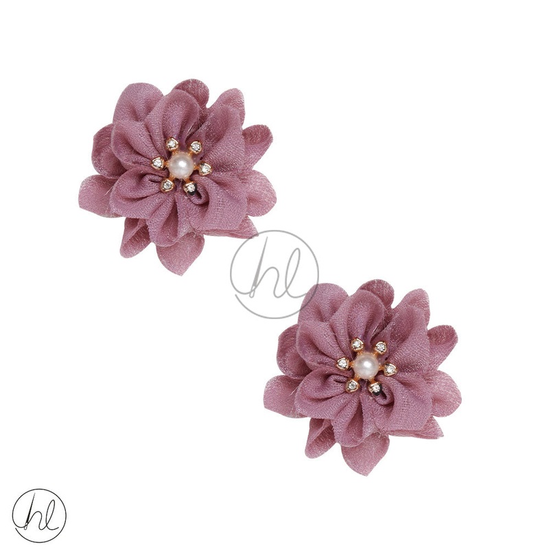 FANCY FLOWER DUSTY PINK 60MM 3DF27 2 PER PACK