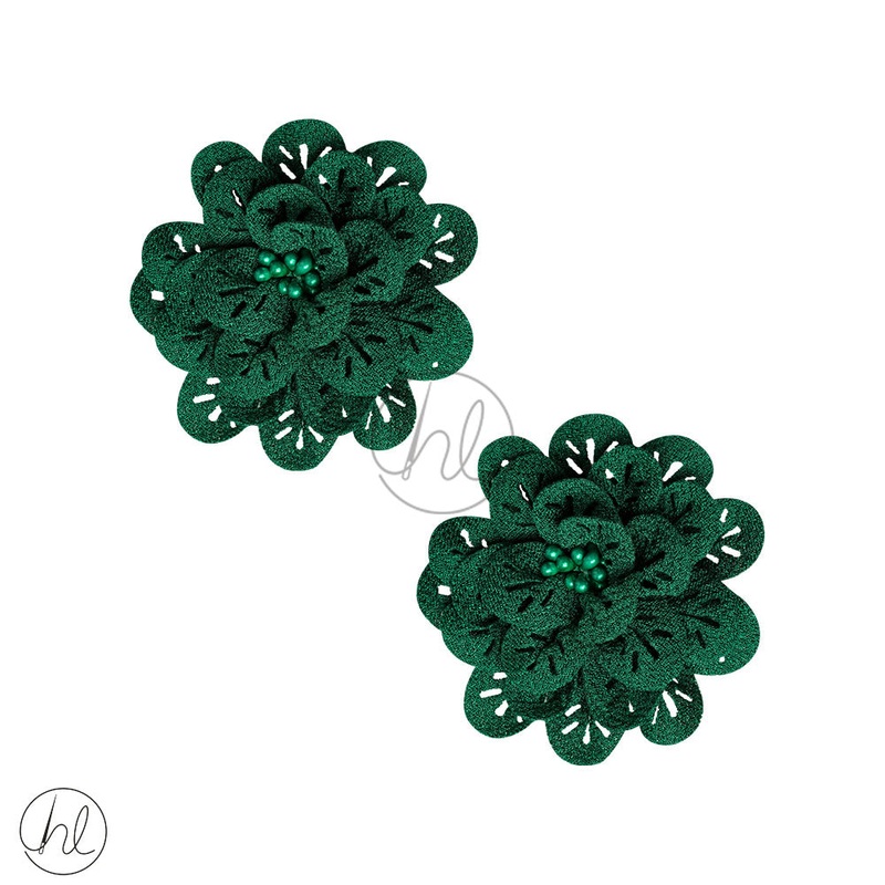 FLOWERS GREEN 70MM 2 PER PACK