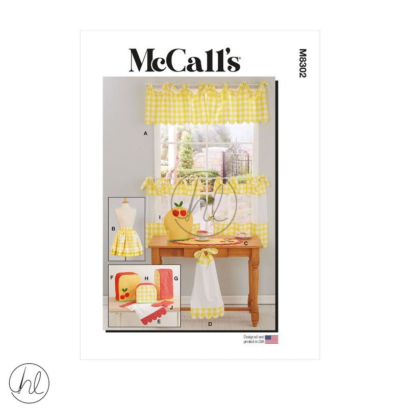 MCCALL'S PATTERN M8302