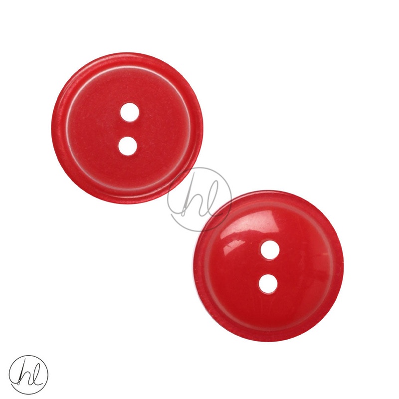 PLAIN BUTTONS 18MM RED D3411