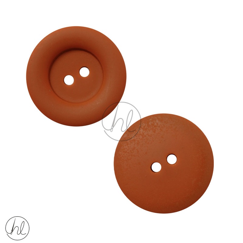 PLAIN BUTTONS 35MM RUST D5039