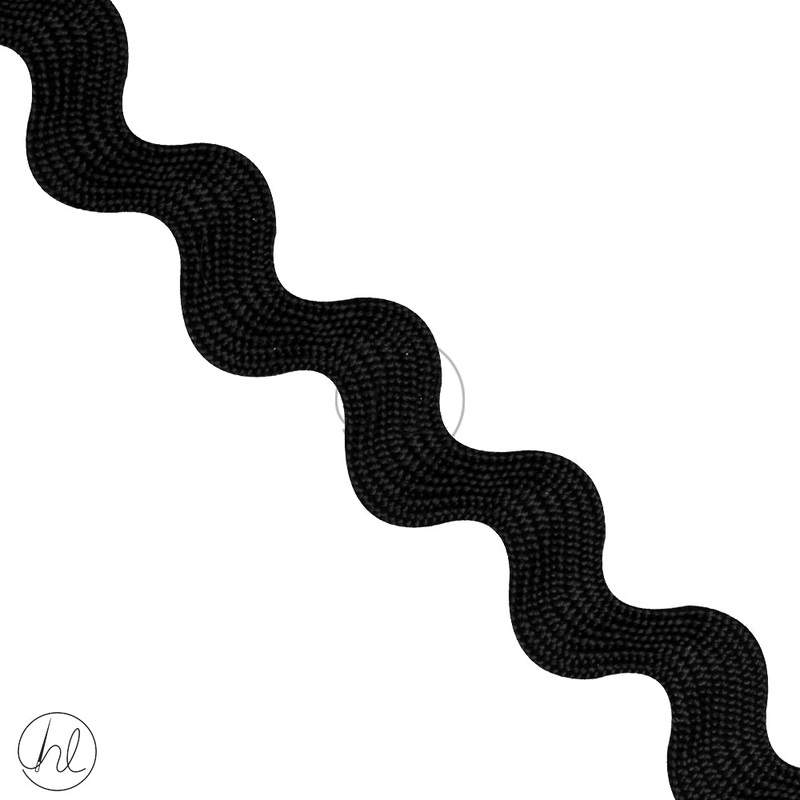 RIC RAC P-METER BLACK 10MM 058-026
