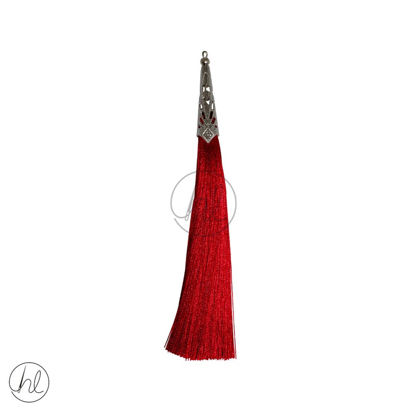 TASSELS MAROON 130MM