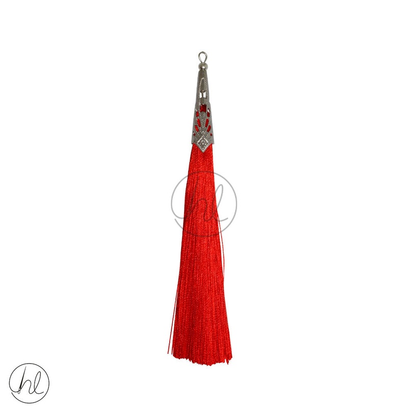 TASSELS RED 130MM