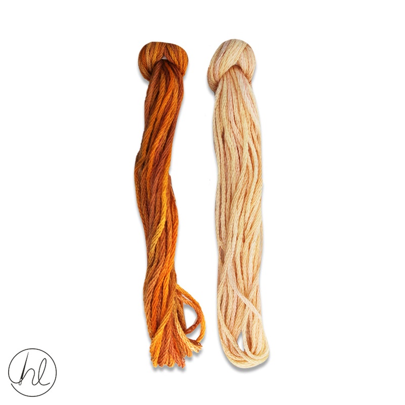 100% COTTON STRANDED THREAD 2X5M 37-COPPERTONE PER SET