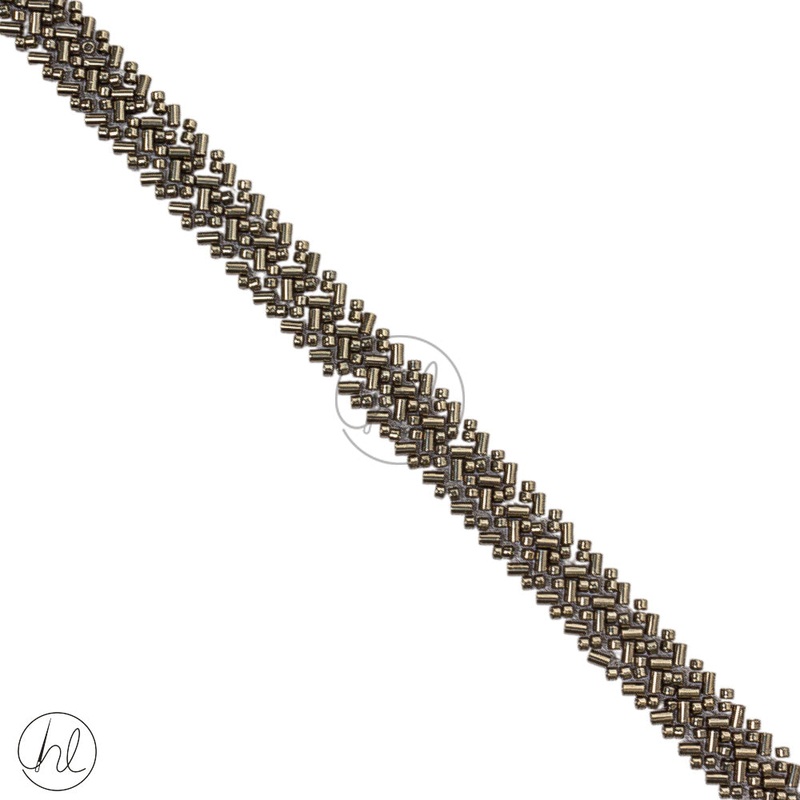 Braid Fancy  2cm  Grey