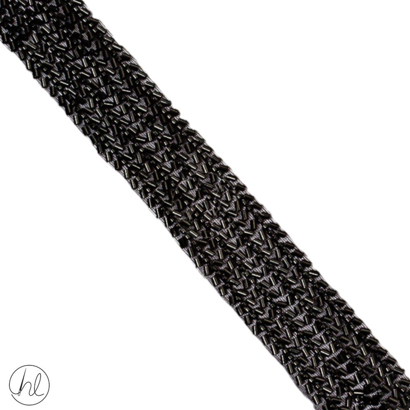 Braid Fancy  4cm  Black