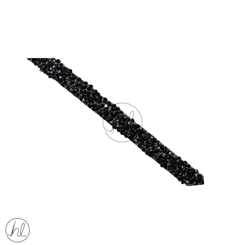 Braid Fancy Iron On Black Free