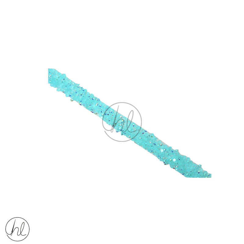 Braid Fancy Iron On Turquise Free