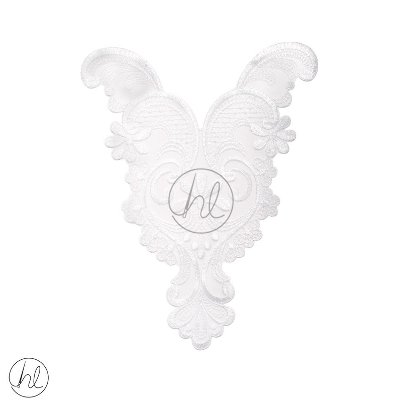 BRIDAL MOTIFS UNBEADED WHITE LM83339