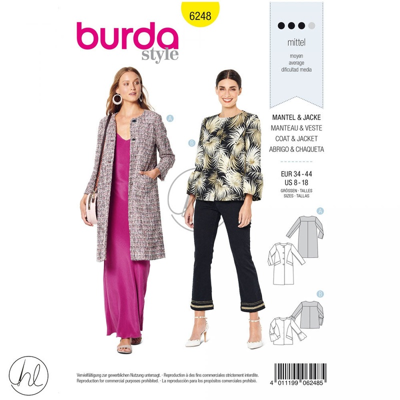 BURDA PATTERN 6248