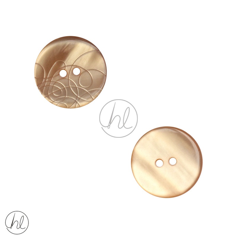 BUTTONS PLAIN MAIZE 3361 23MM