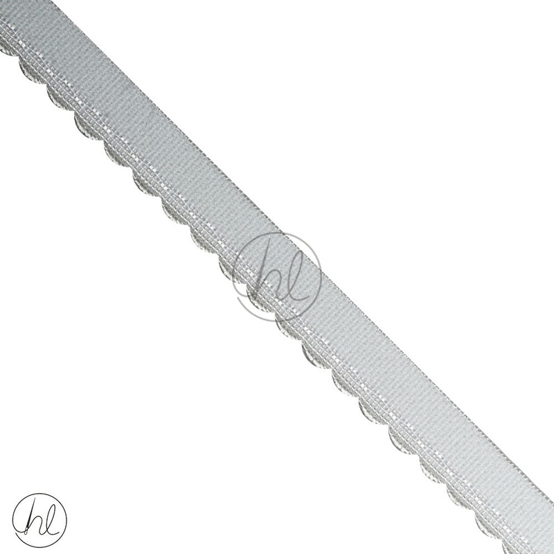 ELASTIC SCALLOP EDGE P/METER LIGHT BLUE 034-311 10MM