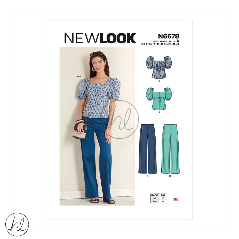 NEW LOOK PATTERNS N6678