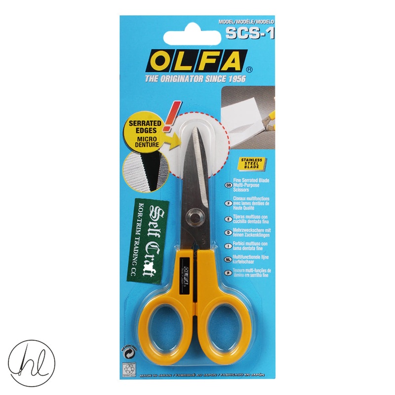 OLFA MULTI-PURPOSE SCISSORS MODEL NO. SCS-1