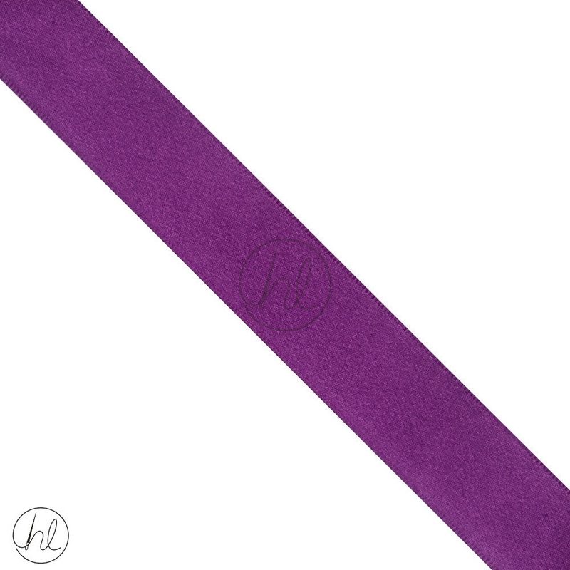 SATIN RIBBON PURPLE PER M 25MM