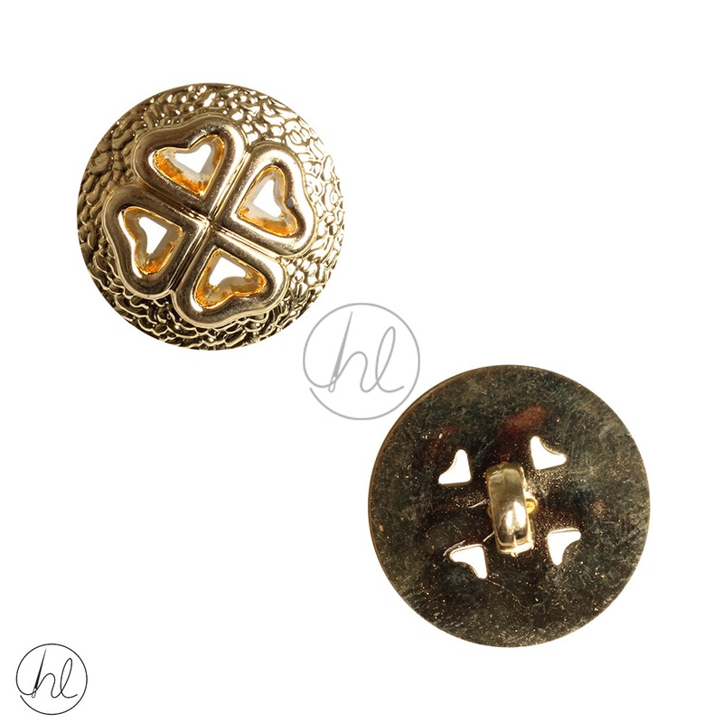 BLAZER BUTTON GOLD 21MM  045-1500 FANCY