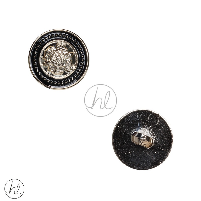 BLAZER BUTTONS GOLD/BLACK 21MM 44137-34
