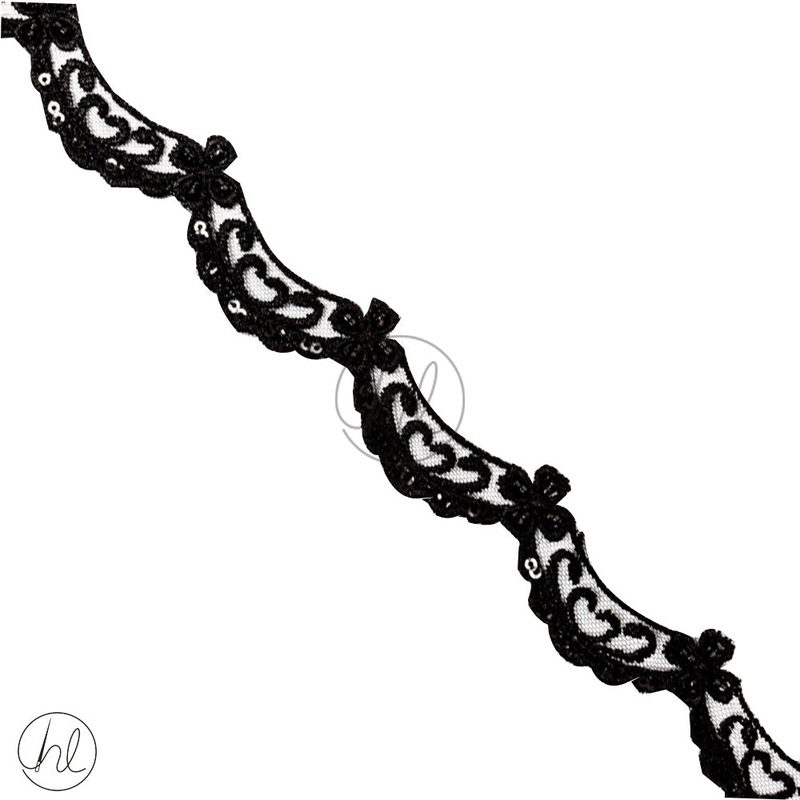 Braid Fancy 2CM  Black