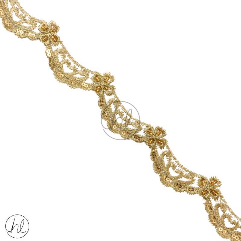 Braid Fancy 2CM  Gold