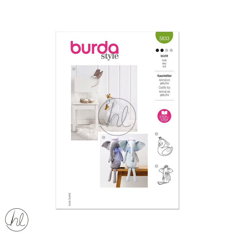 BURDA PATTERN B5833 OSZ GREEN