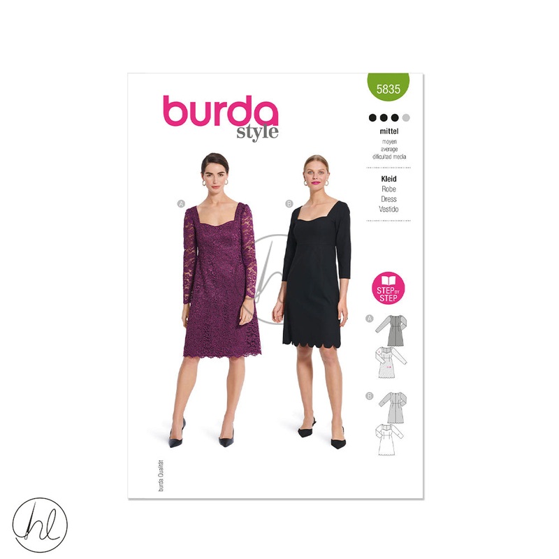 BURDA PATTERN B5835GREEN