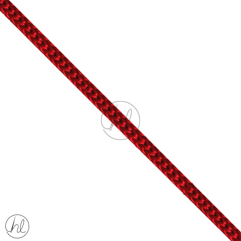 CORDS RED 4MM PER M