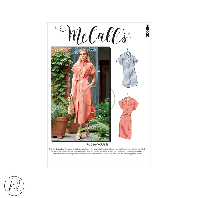 MCCALL'S PATTERN M8030