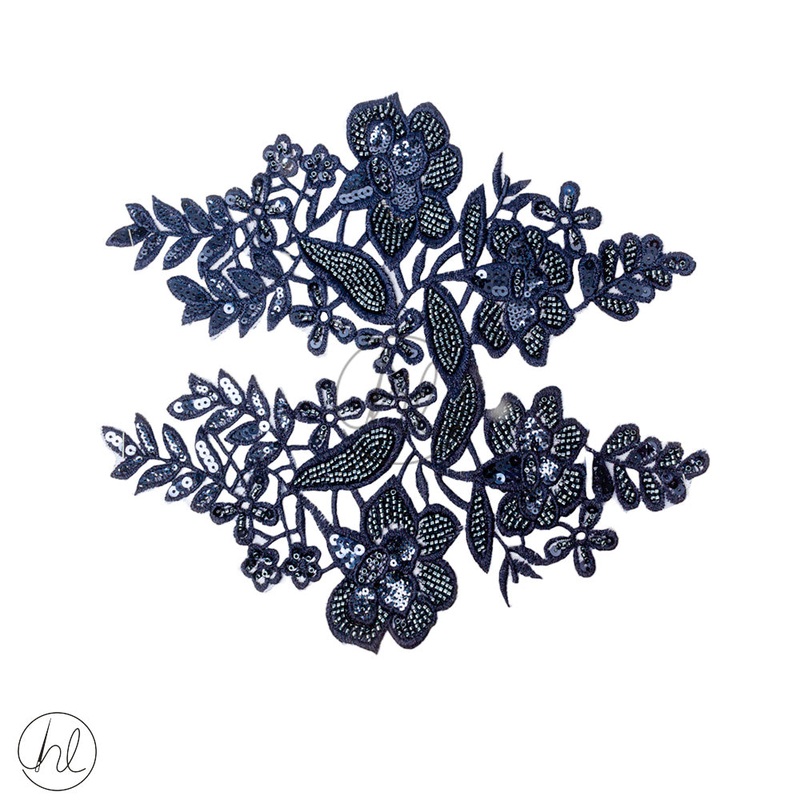 Motifs Fancy  14CMX30CM  Navy