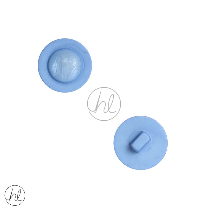 PLAIN BUTTONS SKY BLUE 18MM 752