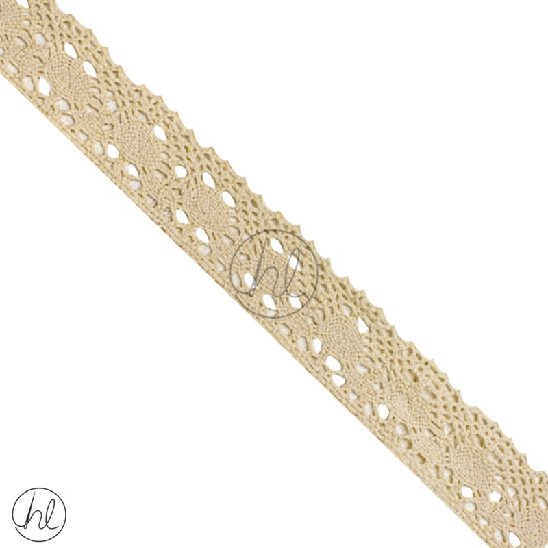TORCHON LACE 4CM  CREAM P/METER