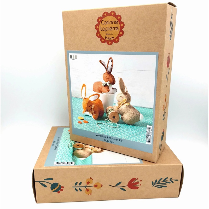 Bunnies from Felt Craft Kit BUNNY3F