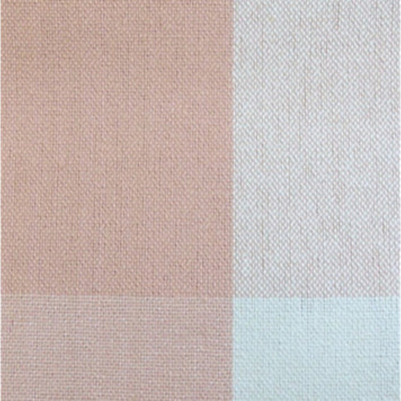 Covington Big Check 7 Fabric in Blush