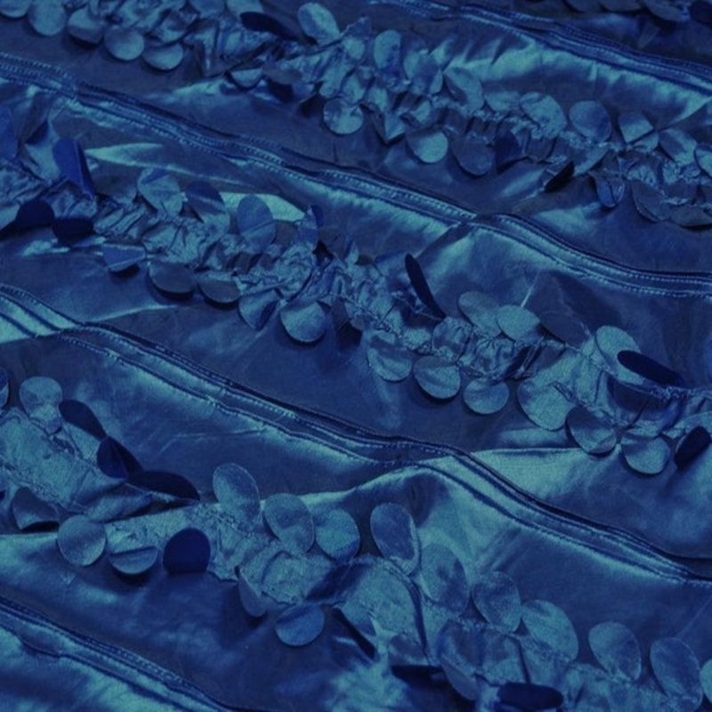Diagonal Taffeta Wholesale Fabric in Navy