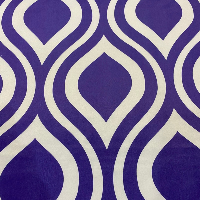 Groovy Print (Lamour) Wholesale Fabric in Purple