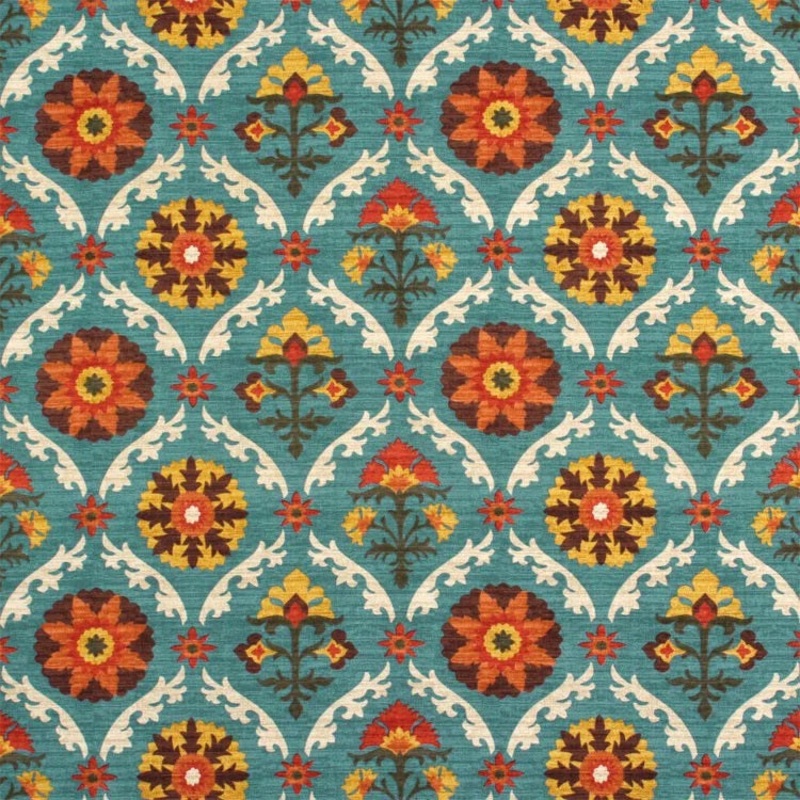 Waverly Mayan Medallion in Adobe