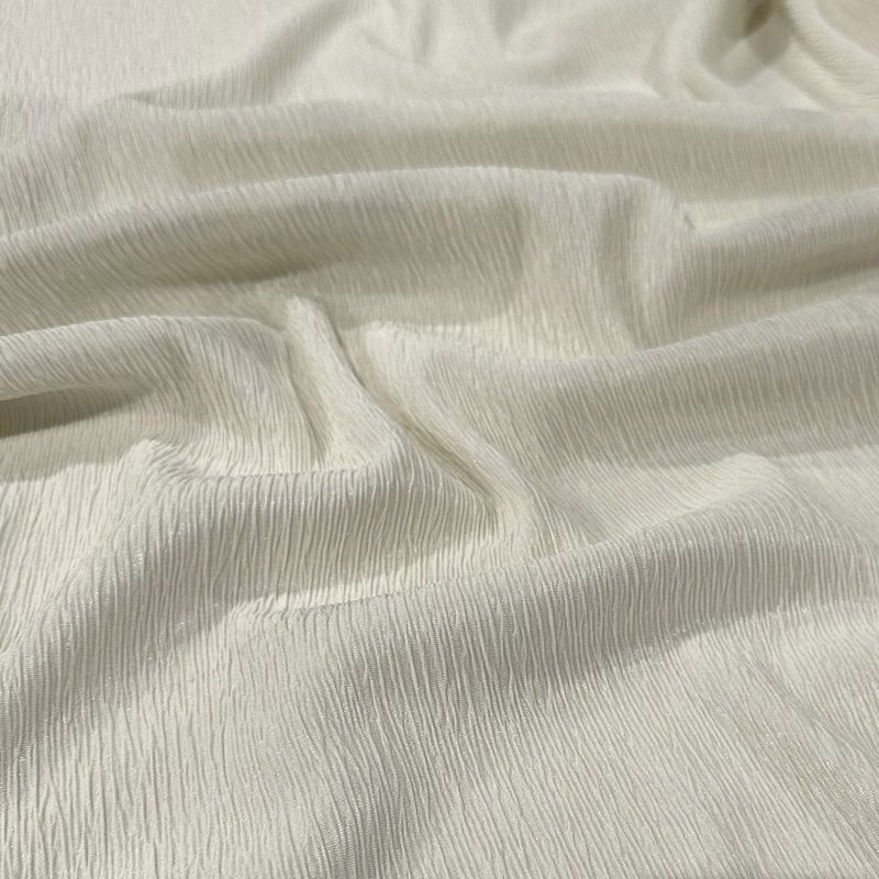 Bella Crepe Wholesale Fabric in Ivory
